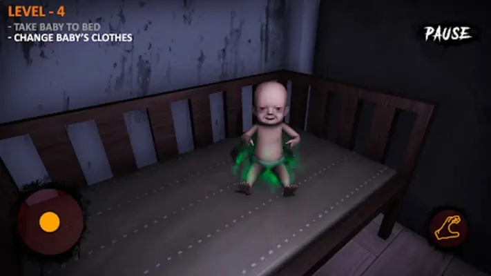 Scary Baby in Horror House android App screenshot 0